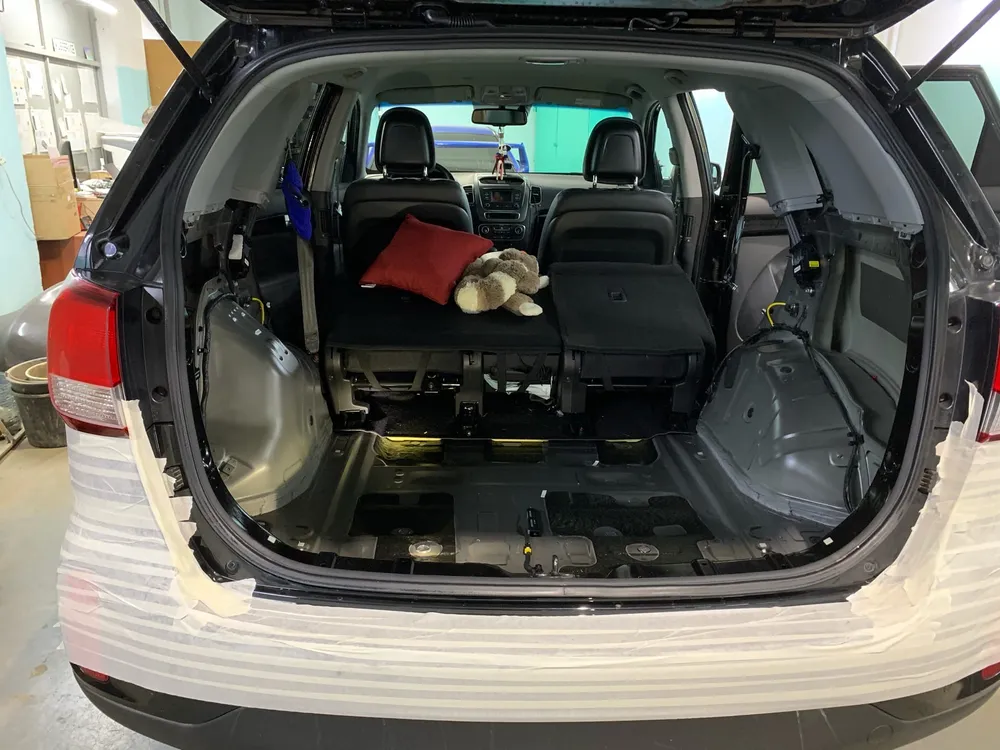 Kia Sorento: фото 1 из 7 — этап работы