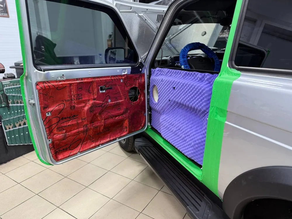 Lada Niva Sport: фото 5 из 8 — этап работы