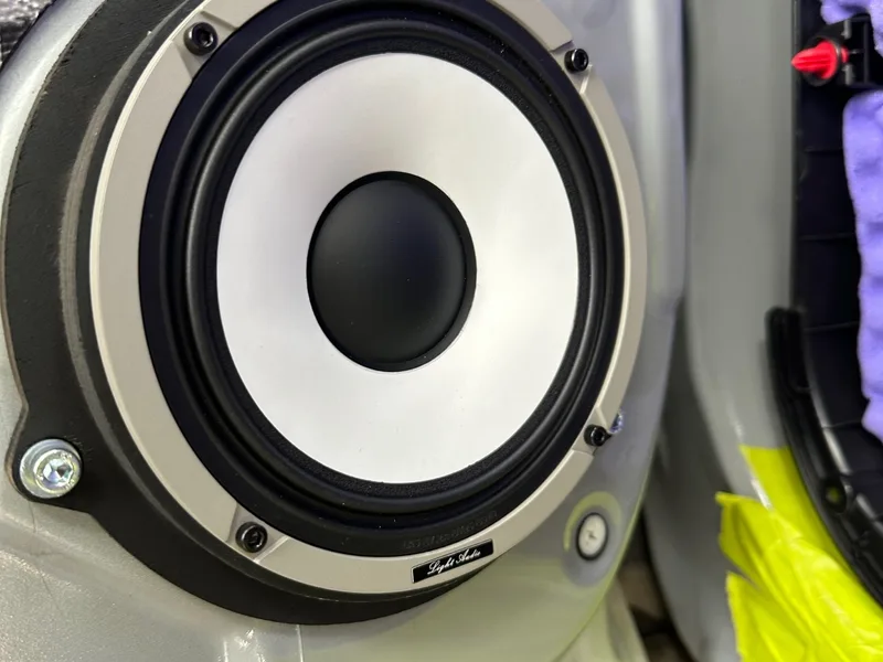 Динамик Light Audio, установленный в дверь Tenet T7